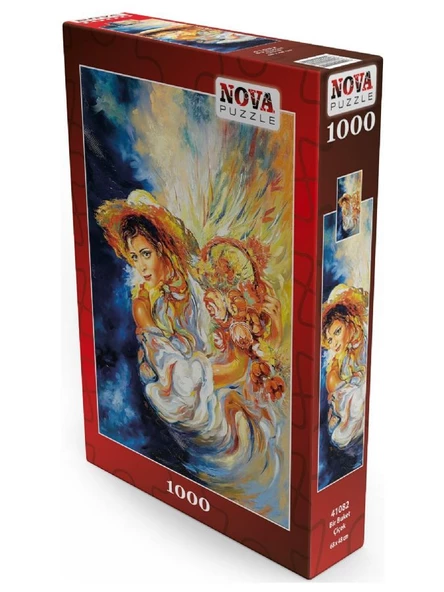 Nova 1000 Parça Bir Buket Çiçek Puzzle - Ihar Balaikin - Resim 2