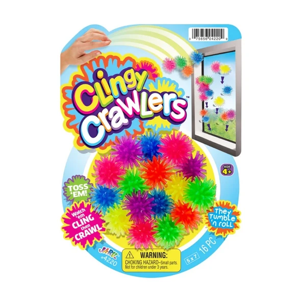 OMZ Clingy Crawlers Yapışkan Sürüngenler Kız Erkek Çocuk Oyuncak Eğitici Oyuncaklar ürün görseli 1