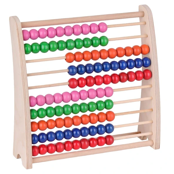 OMZ ONY-379 Ahşap Büyük Abaküs -Onyıl Oyuncak Kız Erkek Çocuk Oyuncak Eğitici Oyuncaklar ürün görseli 1