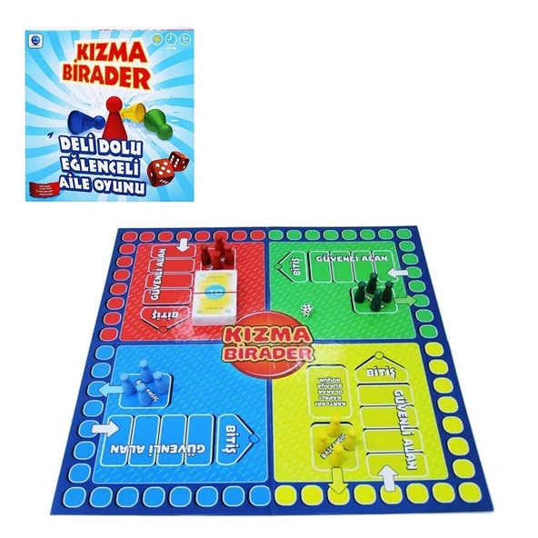 OMZ Kızma Birader Aile Oyunu Kız Erkek Çocuk Oyuncak Eğitici Oyuncaklar ürün görseli 1