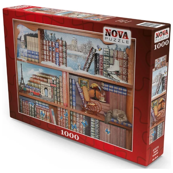 Nova 1000 Parça Sihirli Kitaplar Puzzle - Resim 2