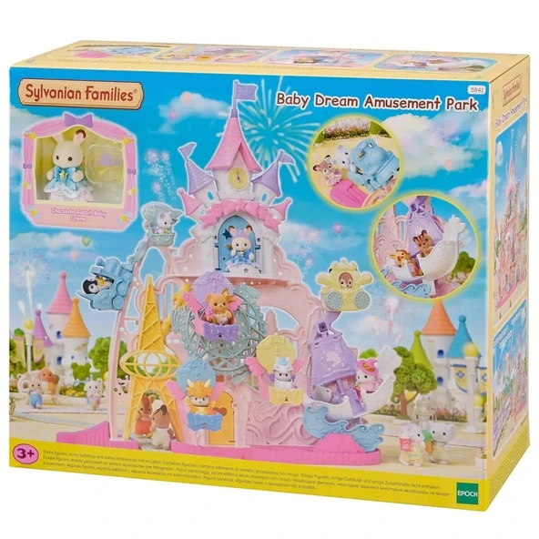 OMZ 5841 Sylvanian Families Bebek Masal Eğlence Parkı +3 yaş Kız Erkek Çocuk Oyuncak Eğitici Oyuncaklar ürün görseli 1