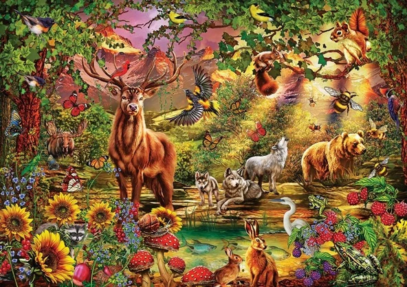 Art 1000 Parça Büyülü Orman Puzzle ürün görseli 1