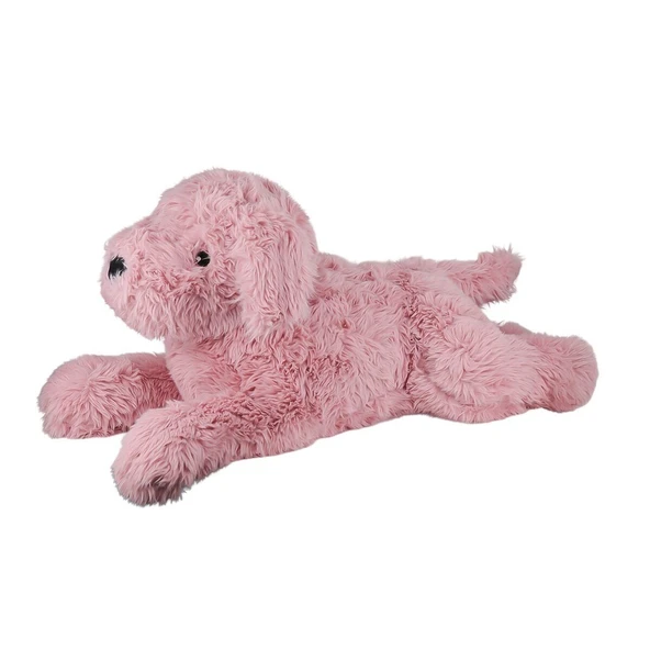 OMZ 5247 Puffy Büyük Pembe Köpek Peluş Kız Erkek Çocuk Oyuncak Eğitici Oyuncaklar ürün görseli 1