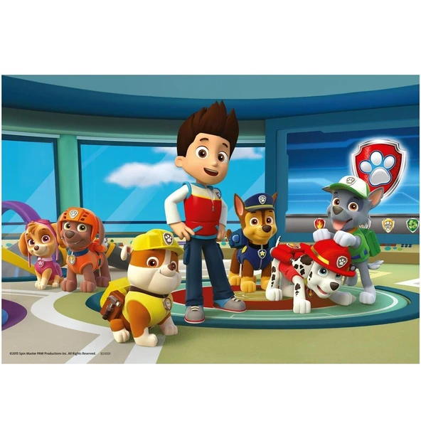 OMZ 90853 Paw Patrol 2x24 parça Ravensburger Puzzle Kız Erkek Çocuk Oyuncak Eğitici Oyuncaklar ürün görseli 1