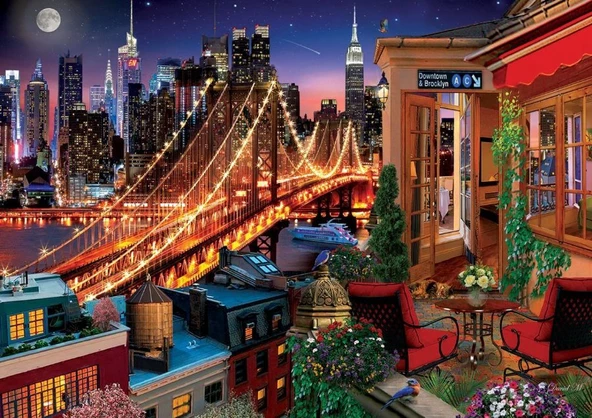 Art 1500 Parça Terastan Brooklyn Puzzle ürün görseli 1
