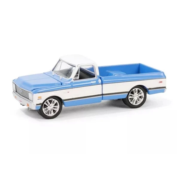 OMZ Greenlight 1/64 Barrett-Jackson Series 14- 1971 Chevrolet C10 Super Cheyenne Kız Erkek Çocuk Oyuncak ürün görseli 1