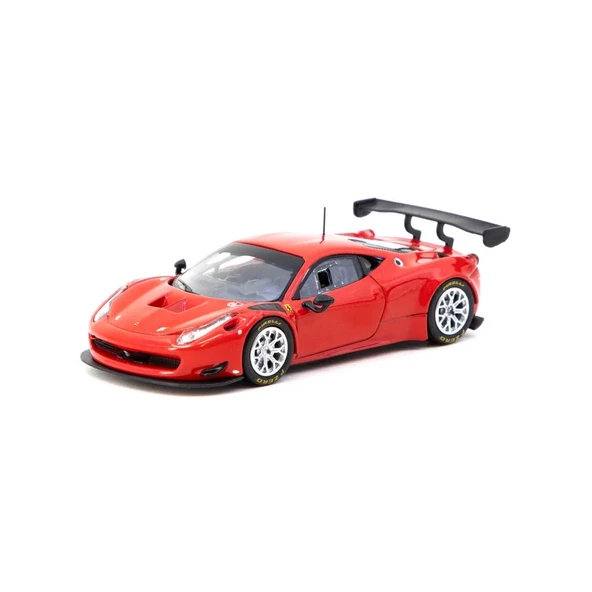 OMZ Tarmac Works 1/64 Ferrari 458 Italia GT3 Red Kız Erkek Çocuk Oyuncak Eğitici Oyuncaklar ürün görseli 1