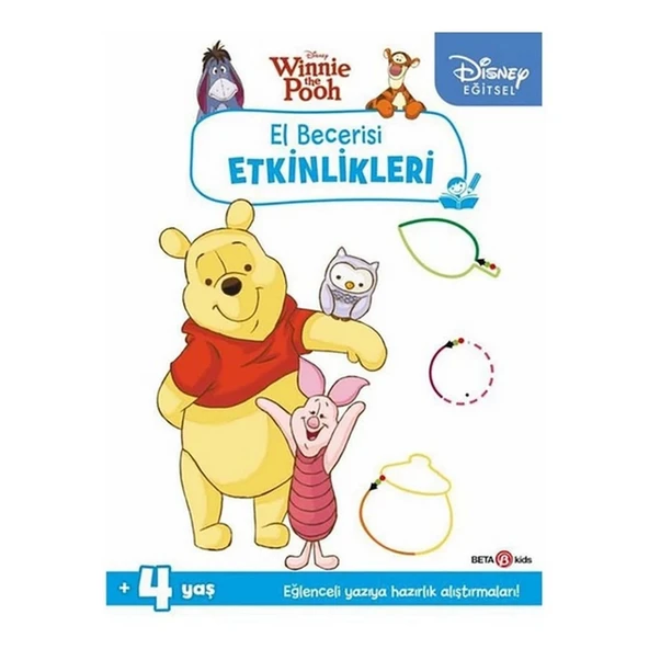 OMZ Disney Eğitsel Winnie the Pooh El Becerisi Etkinlikleri Kız Erkek Çocuk Oyuncak Eğitici Oyuncaklar ürün görseli 1