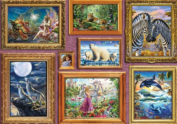 Ks Games 1000 Sanat Galerisi Puzzle ürün görseli 1