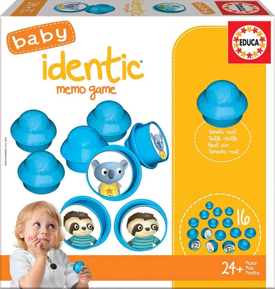 Educa Baby Identic Hafıza Oyunu - 24 Ay ve üzeri ürün görseli 1
