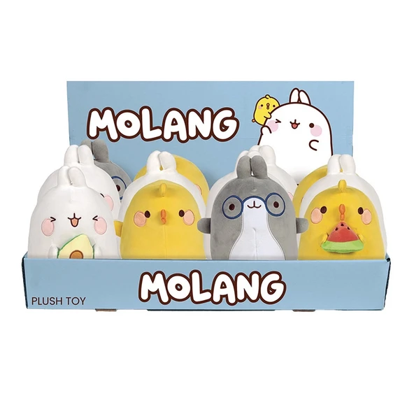 OMZ Molang Peluş 18cm GIO-760024980 - 1adet Stokta Olan Gönderilir Kız Erkek Çocuk Oyuncak Eğitici Oyunc ürün görseli 1