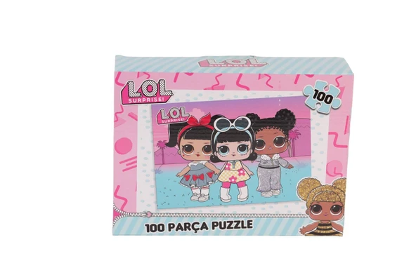 OMZ LOL7824 LOL 100 PARÇA PUZZLE Kız Erkek Çocuk Oyuncak Eğitici Oyuncaklar ürün görseli 1