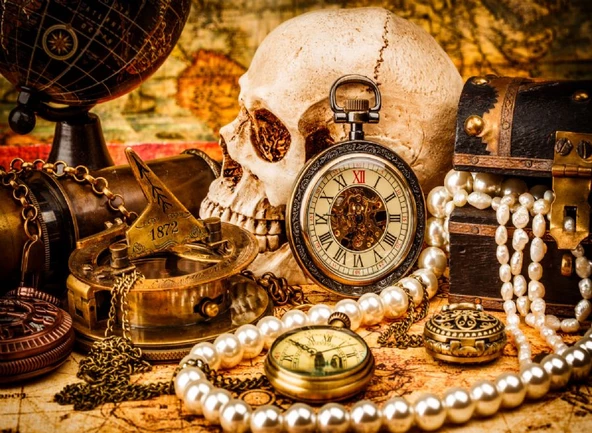 Nova Puzzle 1000 Parçalık Hazine Sandığı Puzzle ürün görseli 1