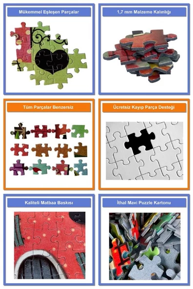 Nova 1000 Parça Babil Kulesi Puzzle - Resim 5