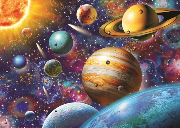 Anatolian 3000 Parça Uzay Serüveni Puzzle ürün görseli 1