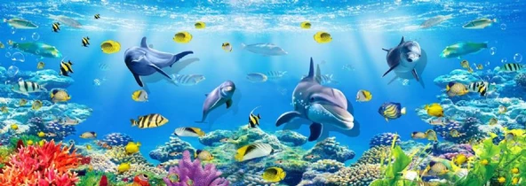 Nova Puzzle 1000 Parça Denizin Derinliklerinde (Akvaryum) Puzzle ürün görseli 1