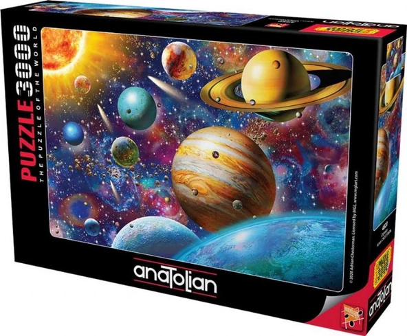 Anatolian 3000 Parça Uzay Serüveni Puzzle - Resim 2