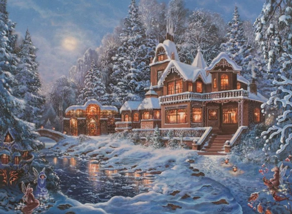 Anatolian 1000 Parça Sihirli Kış / Winter Magic Puzzle ürün görseli 1