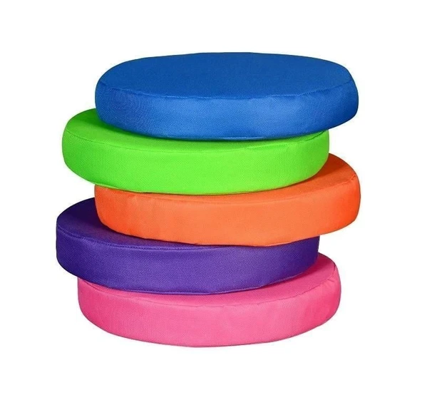 OMZ AND-5088 ANAOKULU KREŞ 5Lİ YUVARLAK MİNDER SETİ 30cm Kız Erkek Çocuk Oyuncak Eğitici Oyuncaklar ürün görseli 1