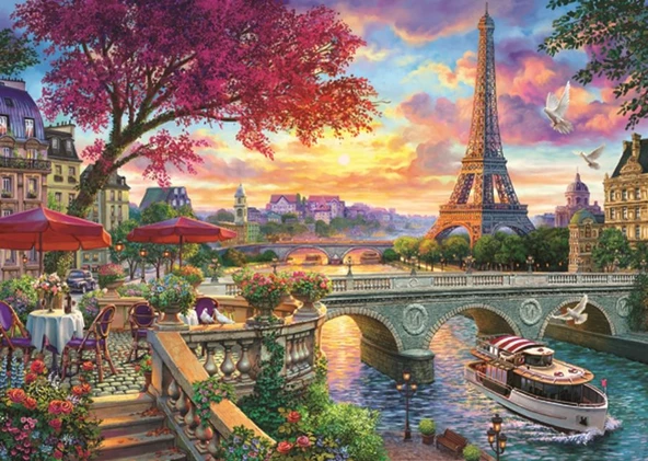 Anatolian Paris'te Bahar 3000 Parçalık Puzzle Yapboz ürün görseli 1