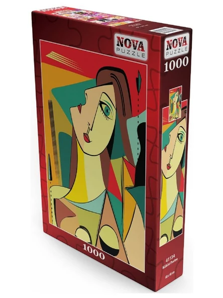Nova Puzzle : 1000 Parça Kübist Portre Puzzle - Resim 2