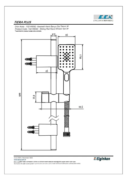 Eca Tiera Plus Hareketli Üst Takım 3f 102146092 - Resim 2
