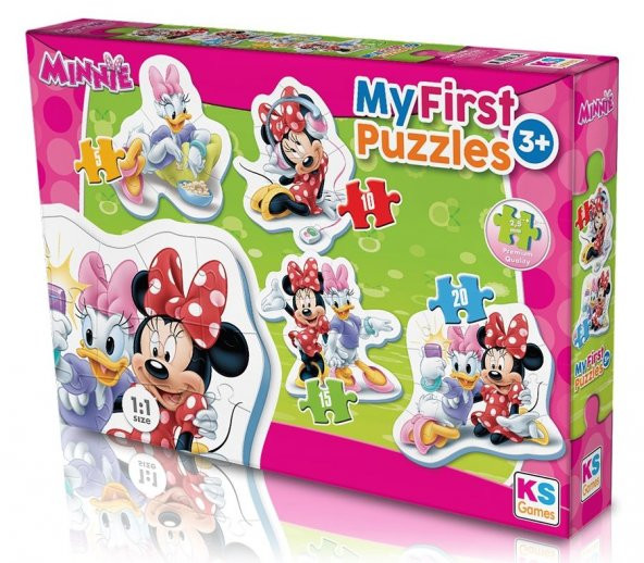KS Games Minnie Mouse My First Puzzles - 3+ ürün görseli 1