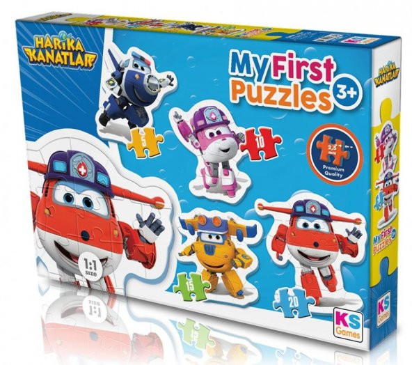 KS Games 5+10+15+20 Parça Harika Kanatlar My First Puzzles ürün görseli 1