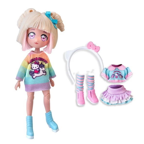 OMZ Hello Kitty Manga Bebek BFF Kız Erkek Çocuk Oyuncak Eğitici Oyuncaklar ürün görseli 1