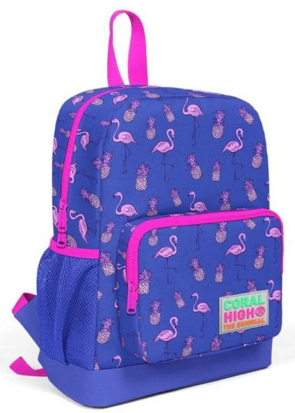 Coral High Flamingo Baskılı Anaokul ve İlkokul 1.Sınıf Okul Çantası ürün görseli 1