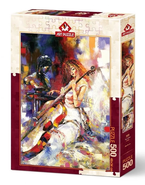 Art Puzzle Cellist 500 Parça Puzzle ürün görseli 1