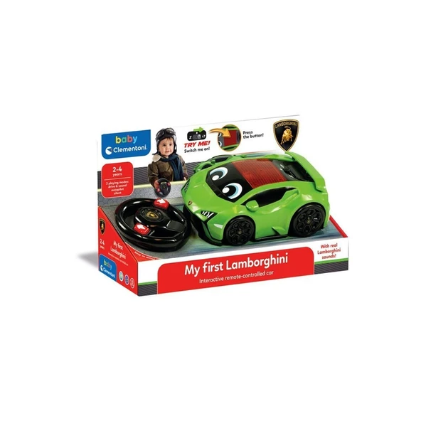 OMZ 17845 Baby Clementoni - Lamborghini Uzaktan Kumandalı Araba Kız Erkek Çocuk Oyuncak Eğitici Oyuncakl ürün görseli 1
