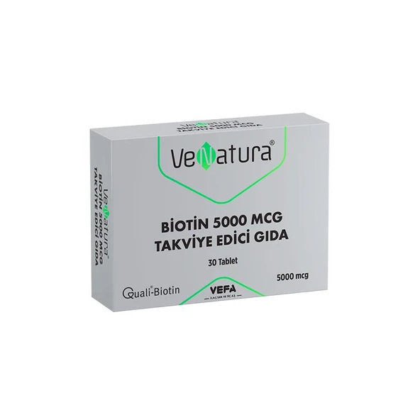 Venatura Biotin 5000 Mg 30 Tab ürün görseli 1