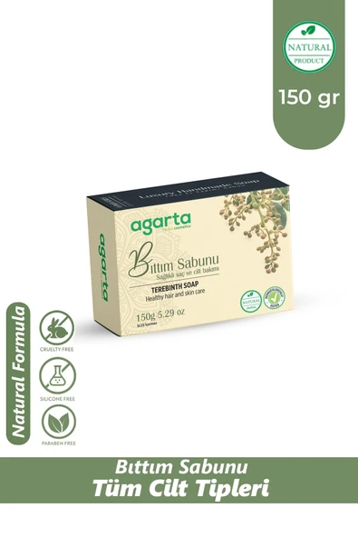 Agarta Doğal El Yapımı Bıttım Sabunu 150 gr ürün görseli 1