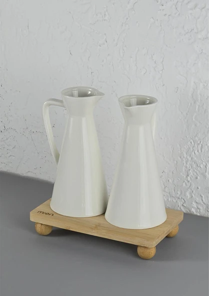 Misket Ayaklı Ahşap Sunumluk - 21x12 CM ürün görseli 1
