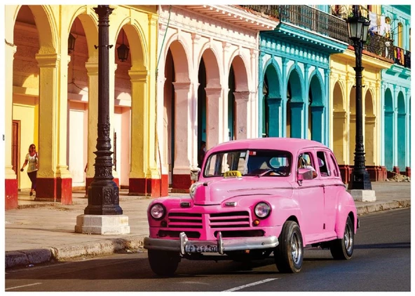 Olimpia Puzzle 1000 Parça Eski Havana'da Günbatımı ürün görseli 1