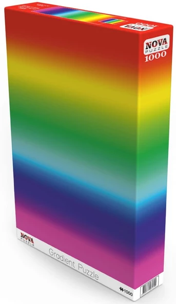 Nova Puzzle 1000 Parça Çok Renkli Gradyan Puzzle ürün görseli 1