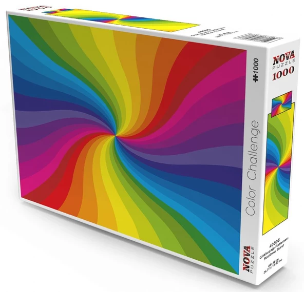 Nova Puzzle 1000 Parçalık Gökkuşağı Patlaması Puzzle ürün görseli 1
