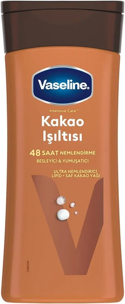 Vaseline Intensive Kakao Işıltısı Besleyici ve Yumuşatıcı Losyon 200 ml ürün görseli 1