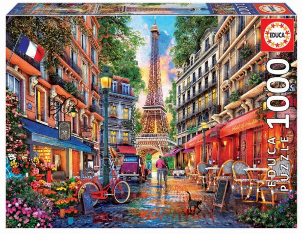 Educa 1000 Parça Paris Dominic Davison Puzzle ürün görseli 1