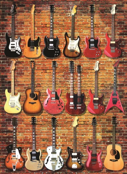 Anatolian 1000 Parça Gitar Koleksiyonu Puzzle ürün görseli 1