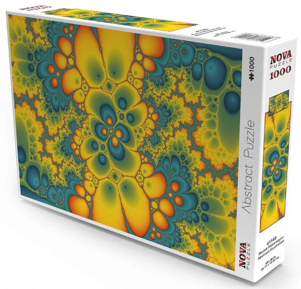 Nova Puzzle 1000 Parça Renkli İllüstrasyon Puzzle ürün görseli 1