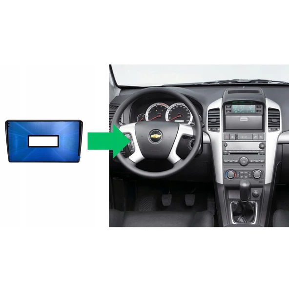 Chevrolet Captiva Alta Takılan Android Multimedya Sistemi 4-64 Cadence (2006-2010) ürün görseli 1