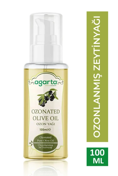 Agarta Doğal Saf Zeytinyağlı Ozon Yağı 100 ml ürün görseli 1