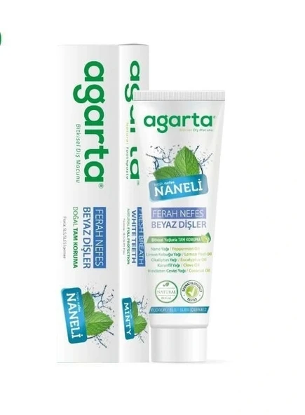Nessiworld Agarta Doğal Diş Macunu 100 ml Nane Özlü ürün görseli 1