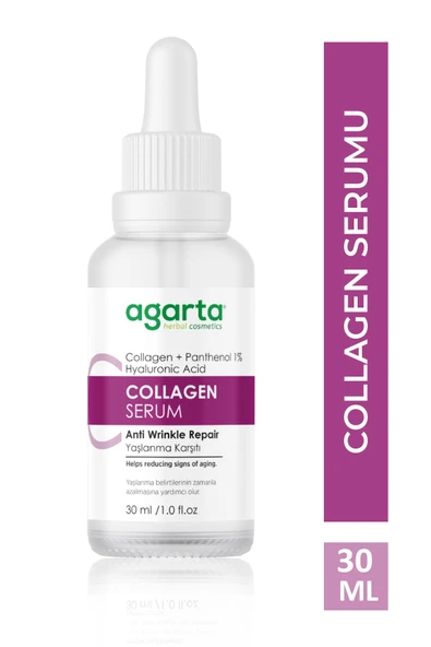 Agarta Yaşlanma ve Kırışıklık Karşıtı Anti-Aging Kolajen Serum 30 ML ürün görseli 1