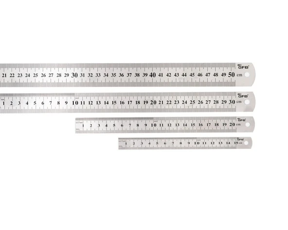 Çelik Cetvel 150x15x0.5 GFB1442-10 adet ürün görseli 1