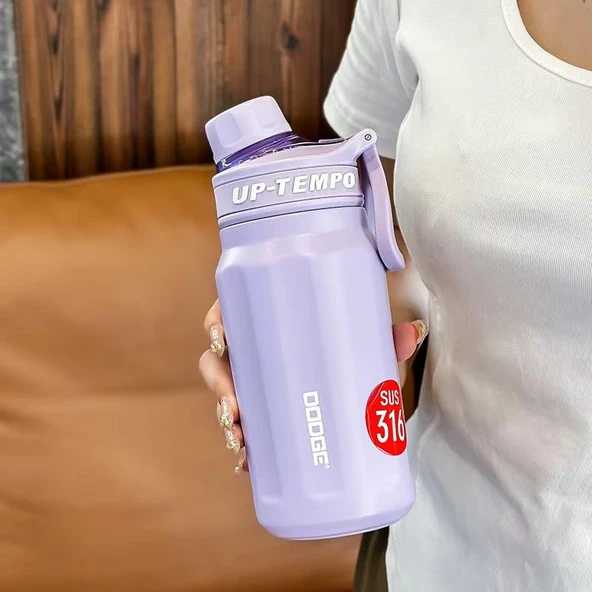Dodge Up Tempo Çelik Termos Mataa 520Ml Mor - Resim 2