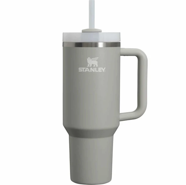 Stanley 10-10824-603 Quencher 1.18 Litre Pipetli Çelik Termos - Kül Gri ürün görseli 1
